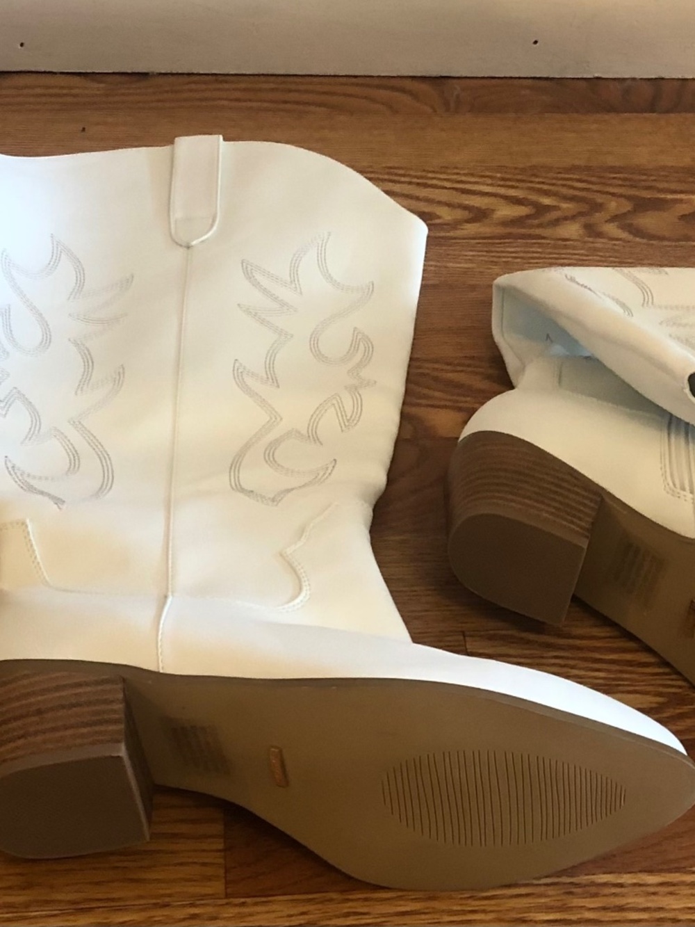 Billini White Western Boots